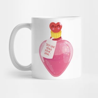 Self love heals your soul Mug